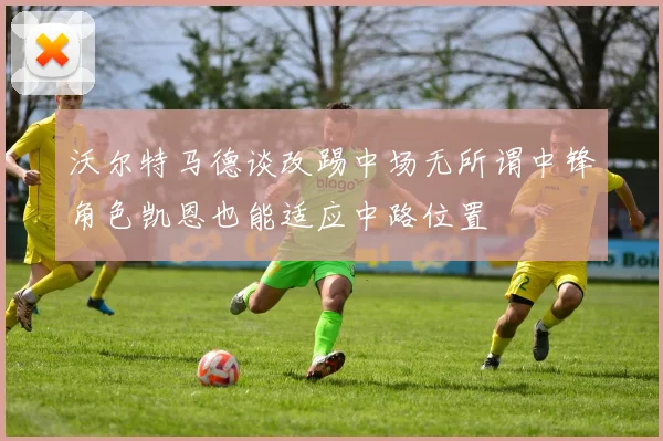 沃尔特马德谈改踢中场无所谓中锋角色凯恩也能适应中路位置