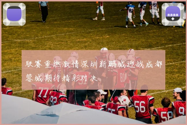 联赛重燃激情深圳新鹏城迎战成都蓉城期待精彩对决
